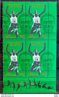 C 3655 Brazil Stamp Tribute To Joao Do Pulo Athletics Long Jump 2016 Block Of 4 Vignette Jump - Nuovi