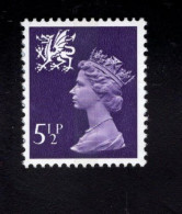 1788669652 1975  SCOTT WMMH6  GIBBONS W21  (XX) POSTFRIS MINT NEVER HINGED   - QUEEN ELIZABETH II - CENTRE BAND - Wales