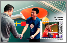 DJIBOUTI 2023 MNH Table Tennis Tischtennis S/S – OFFICIAL ISSUE – DHQ2406 - Tafeltennis