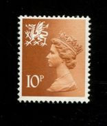 468540674 1980 SCOTT WMMH13 GIBBONS W29  (XX) POSTFRIS MINT NEVER HINGED - QUEEN ELIZABETH II - 1 CENTRE BAND - Gales