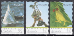 Australia 1986 Set Of Stamps To Celebrate America`s Cup - Regatta In Unmounted Mint - Ungebraucht