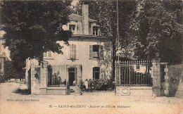 FRANCE - Saint Maxient - Entrée De L'Ecole Militaire - Carte Postale Ancienne - Autres & Non Classés