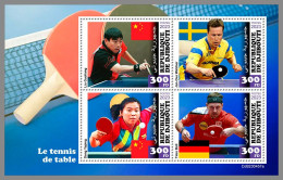 DJIBOUTI 2023 MNH Table Tennis Tischtennis M/S – IMPERFORATED – DHQ2406 - Table Tennis