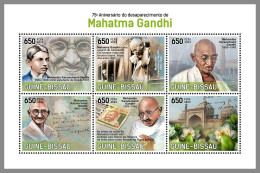 GUINEA BISSAU 2023 MNH Mahatma Gandhi M/S – IMPERFORATED – DHQ2406 - Mahatma Gandhi