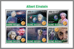 GUINEA BISSAU 2023 MNH Albert Einstein M/S – IMPERFORATED – DHQ2406 - Albert Einstein