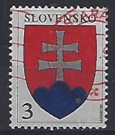 Slovakia 1993  Arms (o) Mi.163 - Oblitérés