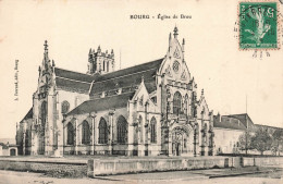 FRANCE -  Bourg - Vue Générale De L'église De Brou - Carte Postale Ancienne - Brou - Kirche