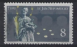 Slovakia 1993  Johannes Von Nepomuk (o) Mi.167 - Oblitérés