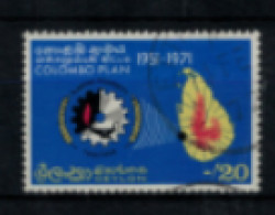 Ceylan - "20ème Anniversaire Du Plan De Colombo" - T. Oblitéré N° 434 De 1971 - Sri Lanka (Ceylan) (1948-...)