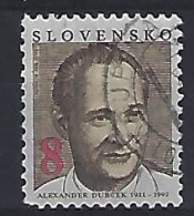 Slovakia 1993  Alexander Dubcek (o) Mi.172 - Oblitérés