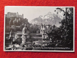 AK: Salzburg, Dom, Festung Und Untersberg, Gelaufen 1942 (Nr. 4693) - Salzburg Stadt