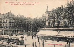 FRANCE - Toulouse - Carrefour La Fayette Jean Jaurès - Café Albrighi Et Café Des Américains - Carte Postale Ancienne - Toulouse