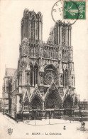 FRANCE - Reims - Vue Générale De La Cathédrale - Carte Postale Ancienne - Reims