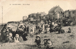 FRANCE - Luc Sur Mer - Sur La Plage - Carte Postale Ancienne - Luc Sur Mer