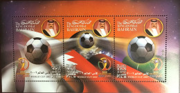 Bahrain 2002 World Cup Minisheet MNH - Bahreïn (1965-...)