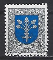 Slovakia 1993  City Arms; Dobnica Nad Vahom (o) Mi.177 - Used Stamps