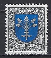 Slovakia 1993  City Arms; Dobnica Nad Vahom (o) Mi.177 - Oblitérés