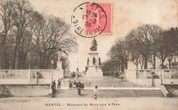 FRANCE - Nantes - Monument Des Morts Pour La Patrie - Carte Postale Ancienne - Nantes