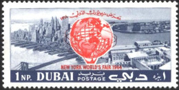 Mint Stamp  New York Fair 1964  From Dubai - Dubai