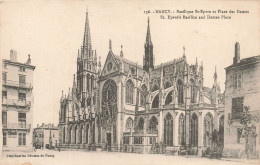 FRANCE - Nancy - Vue Générale De La Basilique St Epvre Et Place Des Dames  - Carte Postale Ancienne - Nancy