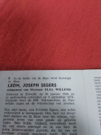 Doodsprentje Leon Joseph Segers / Ertvelde 26/1/1904 - 9/9/1976 ( Elza Willems ) - Religion & Esotérisme