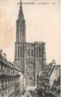 FRANCE - Strasbourg - Vue  Générale De La Cathédrale - LL  - Carte Postale Ancienne - Strasbourg