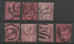 UK  N°   100   X   7     Oblitérés B/TB    Voir Scans   Soldé ! ! ! - Used Stamps