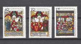 Liechtenstein 1979 Coat Of Arms - Stained Windows    ** MNH - Glasses & Stained-Glasses