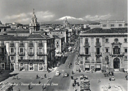 Delcampe - CATANIA - PIAZZA UNIVERSITA E VIA ETNEA -  F.G. - Catania