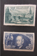 FRANCE  N°394/398 NEUF* TB COTE 155 EUROS VOIR SCANS - Unused Stamps