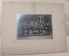 Photographie Originale Dans Cadre Carton - Souvenir De Votre Classe Du Collège St Louis Waremme - Dim:30/24 Cm - Anonyme Personen