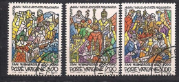 Vatican Vatikaan 1990 Yvertnr. 875-877 (o) Oblitéré Cote 7,50 € - Usati