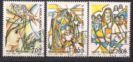 Vatican Vatikaan 1990 Yvertnr. 872-874 (o) Oblitéré Cote 11,25 € - Usati