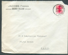 N°789 - 1Fr.75 (Antituberculeux) Obl. Sc BRAINE-l'ALLEUD Sur Lettre à En-tête (Jacobs Frères) 14-I-1949 Vers Gand - 2186 - Storia Postale