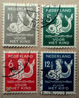 1929 Niederlande Mi.229-232 A /o - Oblitérés