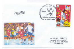 H 1 - 787 Austria - Hungary, Handball - WORLD CHAMPIONSHIP 2004 - Cover - 2004 - Handball