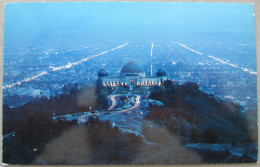 USA CALIFORNIA LOS ANGELES GRIFFITH OBSERVATORY PLANETARIUM POSTCARD CARTE POSTALE POSTKARTE CARTOLINA ANSICHTSKARTE - Long Beach