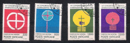 Vatican Vatikaan 1989 Yvertnr. 860-863 (o) Oblitéré Cote 10 € - Gebraucht