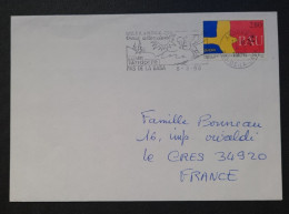 Andorre,  Lettre Pour La France. - Cartas & Documentos