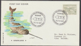 GROENLAND - Faune Marine - Cétacées - Narval Ou Licorne Des Mers  - - FDC