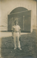 CPA Photo PELOTE BASQUE - Joueur Et Lieu à Identifier - Andere & Zonder Classificatie