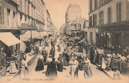 Paris 7ème * 1905 * La Rue Jean Nicot * Boucherie * Commerces Magasins - Arrondissement: 07