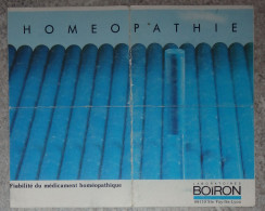 Petit Calendrier De Poche 1986 Laboratoires Boiron Homéopathie Ste Foy Les Lyon - Petit Format : 1981-90