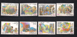 Vatican Vatikaan 1987 Yvertnr. 817-824 (o) Oblitéré Cote 35 € Voyage De SS Jean-Paul II - Used Stamps