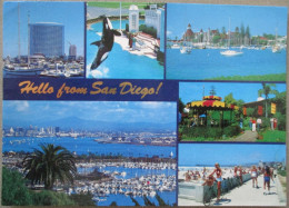 USA CALIFORNIA SAN DIEGO MULTI VIEW PANORAMA KARTE CARD POSTCARD CARTE POSTALE POSTKARTE CARTOLINA ANSICHTSKARTE - Long Beach