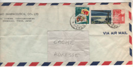 3 Timbres , Stamps Sur Lettre , Cover Mail Du 08/06/61 - Cartas & Documentos