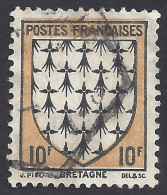 FRANCIA 1943 - Yvert 573° - Stemma | - 1941-66 Escudos Y Blasones