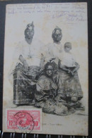 Senegal  Types Lebous Cpa Timbrée - Sénégal