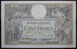 France - 100 Francs - 29-8-1912 - PICK 71a / F23.4 - TB+ - 100 F 1908-1939 ''Luc Olivier Merson''