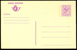 5 F Lion Héraldique FR - Postkarten 1934-1951